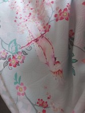 Double Duvet Cover Set Floral With Birds Reversable