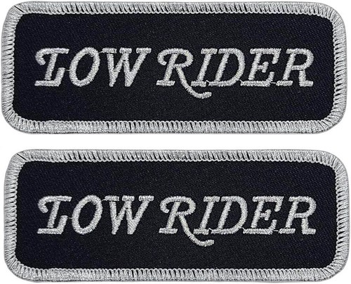 Low rider motorcycle - rider,