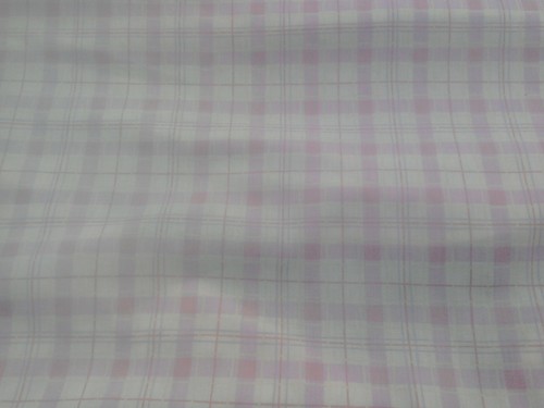 Pink white check pattern - &,
