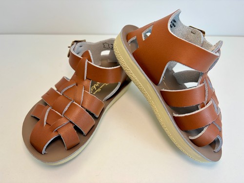 Salt water tan sandals swimmer - water,