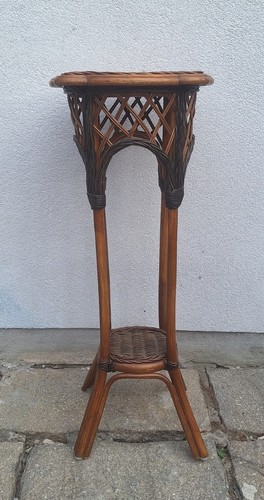 Vintage bentwood and wicker - and,