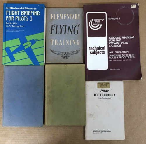 Vintage flight briefing - 7, x