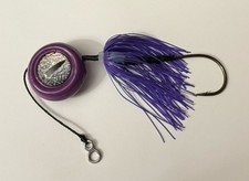 230g  COD, HADDOCK NORWAY LURE, NORTHMAN PURPLE COD LURE 10/0 Teaser