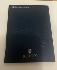 Rolex Day Date 551.02 Booklet
