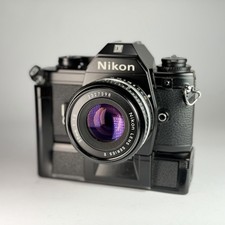 Film Camera Nikon EM Black