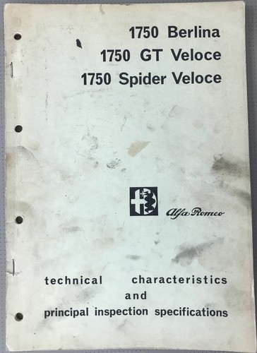 Alfa giulia 1750 - alfa, gtv