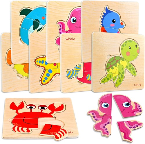 Faburo wooden toddler puzzles - faburo,