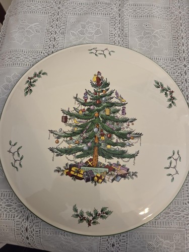 Spode christmas tree cake - spode,