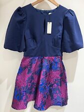 Oasis Dress Size 10 New Navy