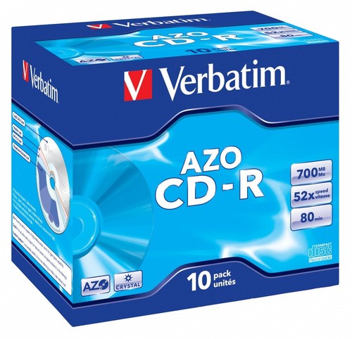 Verbatim 43327 azo 700mb - 43327, cd-r