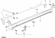 BMW Genuine Grommet x5 Fits