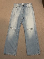 Light Blue Distressed Ripped