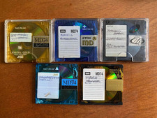 Blank Recordable Mini Discs - Mixed brand 74 mins Used