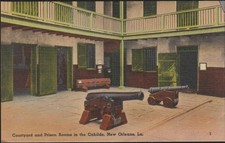 Courtyard and Prison Rooms in