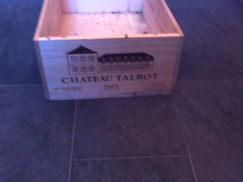 Chateau talbot 2011 wooden - talbot,