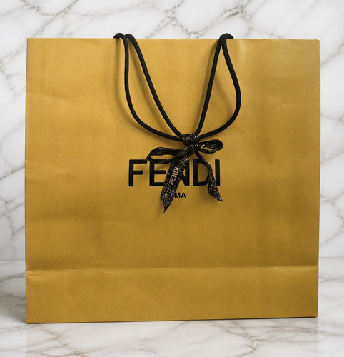Fendi roma yellow paper - yellow,