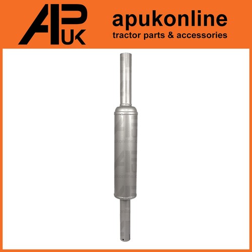 Silver exhaust silencer - silver,