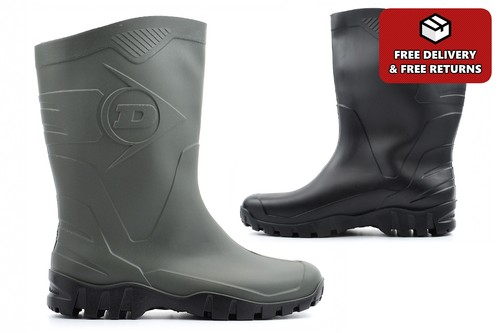 Dunlop mens wellies - mens,