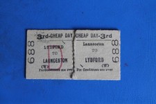 British Railways (Western Region) ticket from Launceston