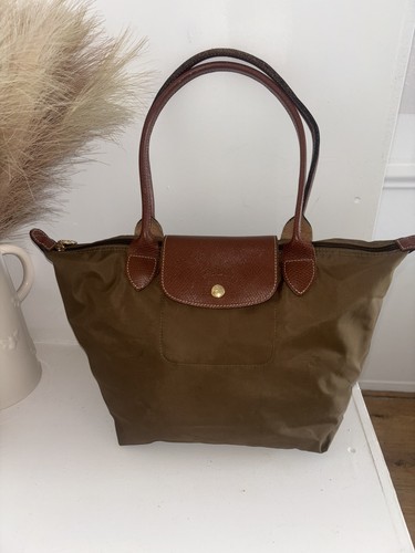 Dark green longchamp tote bag - longchamp, /tote