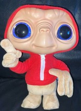 E.T 2022 MATTEL WITH LIGHT UP FINGER AND SOUND SAYS SEVERAL PHRASES 12 INCH TALL