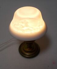 Dolls house ARTISAN JEFFERSON JEFFERSON ART LIGHTING WORKING LAMP SIGNED 1984