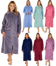 Slenderella Waffle Zip Robe