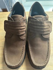 Hotter - Size 8.5 - New without box - Brown Suede Moccasin Shoes