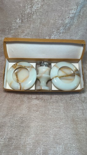 Vintage onyx table lighter - vintage,