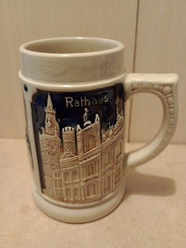 Vintage german beer stein no - beer,