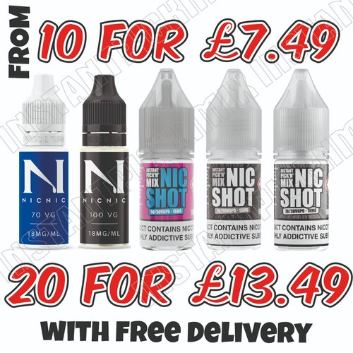 Nicotine shots nic 10ml - nic,