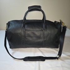 Coach Vintage Black Leather