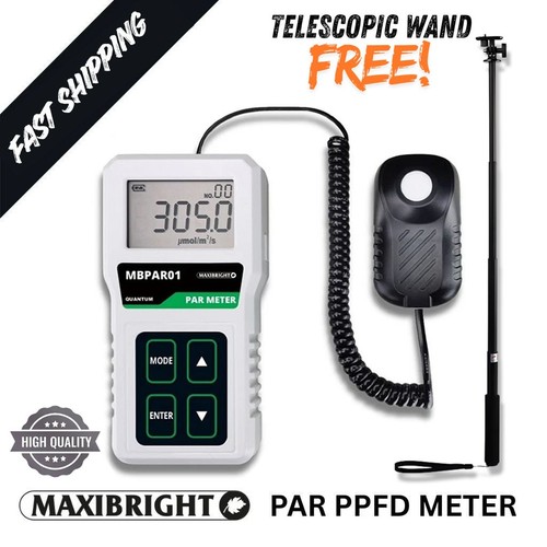 Maxibright quantum par - par, ppfd