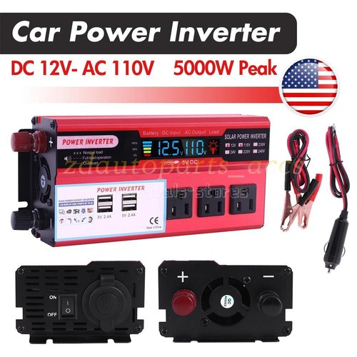 Car power inverter 12v - power,