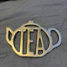 Vintage Old Trivet Tea Pot