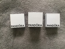 PANDORA Charm / Ring Boxes X3