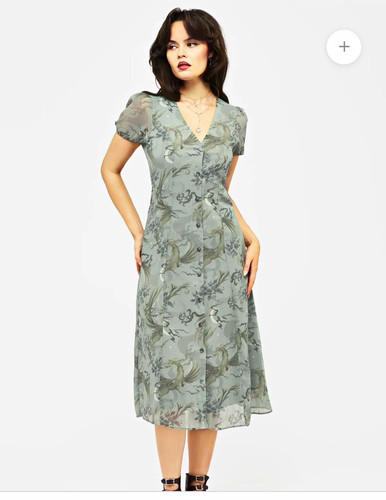 Disturbia grey dragon print - grey,