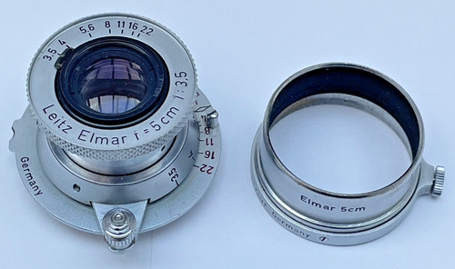 Leitz wetzlar elmar 50mm 5 - wetzlar,