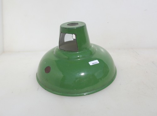 Vintage enamel light shade - vintage,