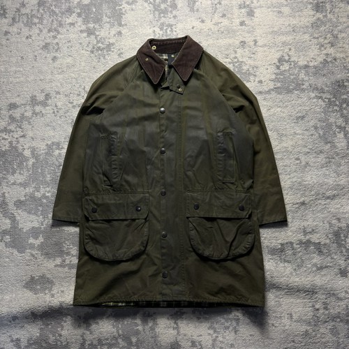 Barbour wax jacket green - s,