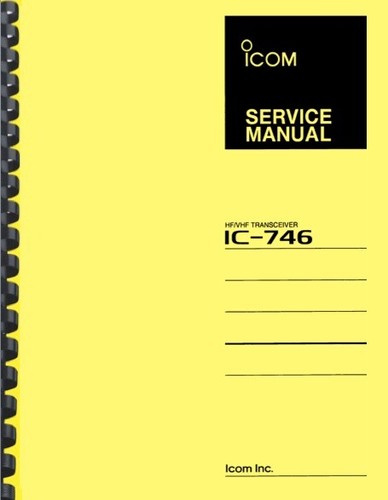 Icom 746 ic746 - ic-746,