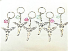 6  TINKERBELL FAIRY KEYRINGS