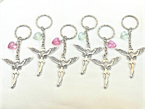 Tinkerbell fairy keyrings - 6,