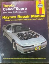 1979 Toyota Celica Supra Owner's Manual - Haynes Repair Manual #92025