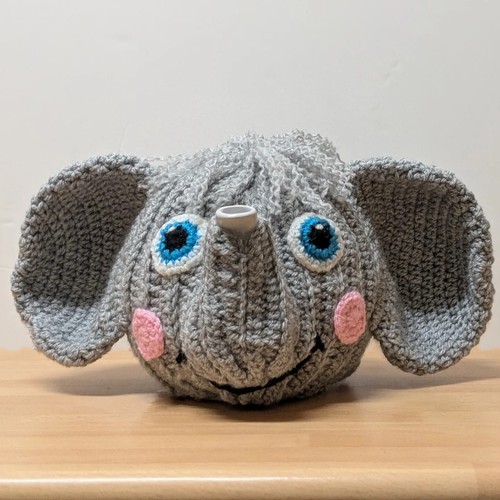 Handmade elephant tea cosy - cosy, to