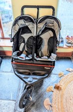 Out’n’About Nipper Double V5 Pushchair (grey) - hardly used, excellent condition