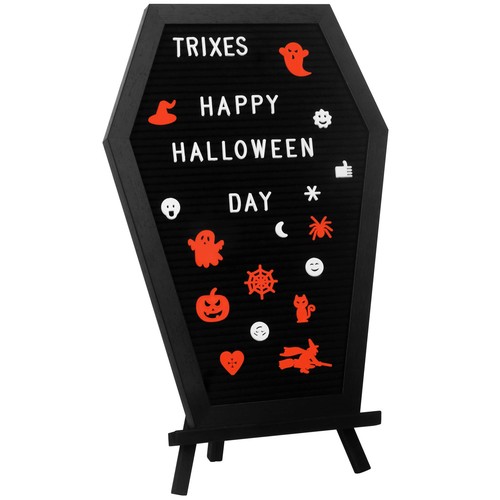 Wooden gothic coffin letter - gothic,