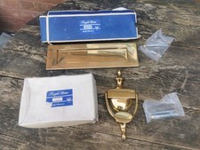 Vintage Royal Brass Letter Box
