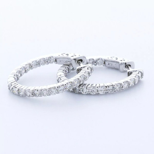 Hoop earrings classic - hoop,