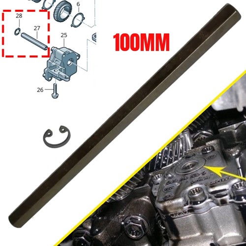 Oil pump hex - hex, with